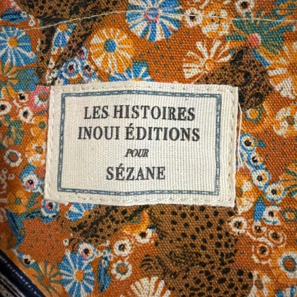 Les Histoires Inoui Éditions pour Sézane Patchwork Tote Bag Multicolor - Picture 3 of 9